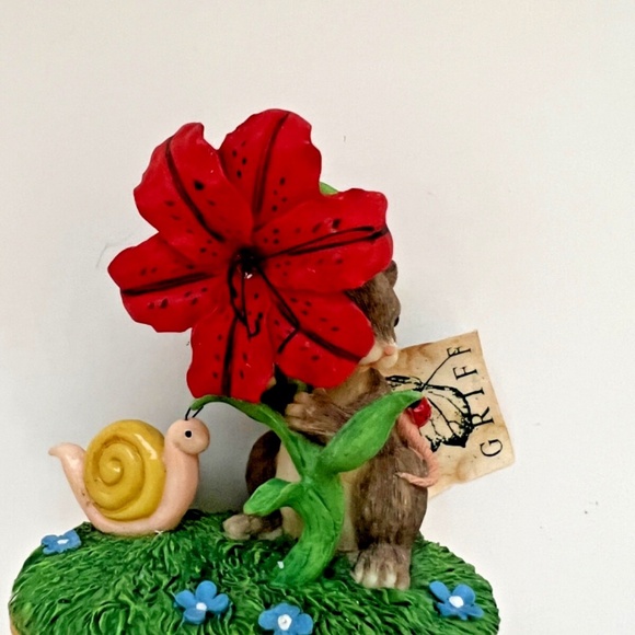 Charming Tails "Peek-A-Boo" Figurine With Tag 98/200 Fitz & Floyd Mouse … - Picture 4 of 8